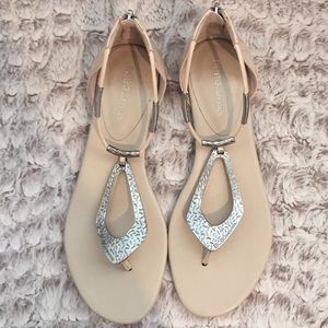 NWOT BCBG Flat Sandals